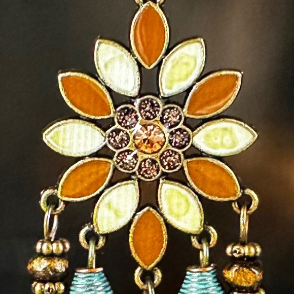 Bohemian Retro Tasseled Pendant Necklace - Picture 3 of 4